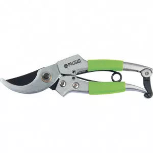 Pružinové záhradnícke nožnice VM, s pogumovanou rukoväťou - 180 mm