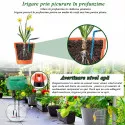 Automatický kvapkový zavlažovací systém Deep-Drip 15 rastlín, so solárnym napájaním