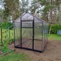 Skleník ROA Classic EHLB 2.0, oranžériového typu, z žiarovo pozinkovanej ocele a 8 mm komôrkového polykarbonátu, mimoriadne odolný