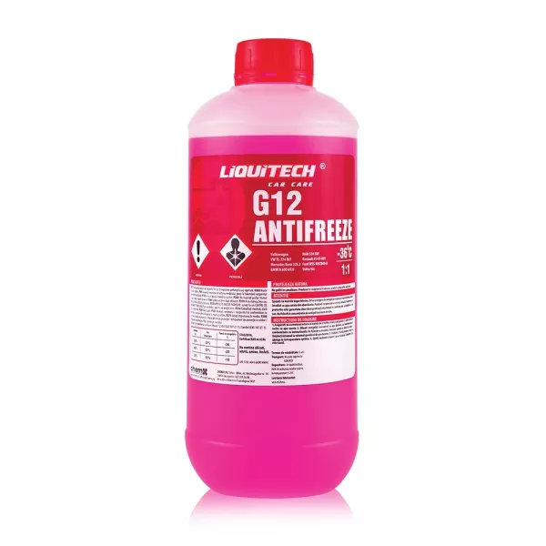 G12 koncentrovaná nemrznúca zmes ROA-LiquiTech 1L