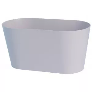 Okenné kvetináče Vulcano 23 biely