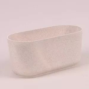 Okenné kvetináče Satina Eco Wood 27 biely