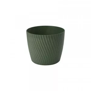 Kvetináč Mika Eco Wood 15 zelený