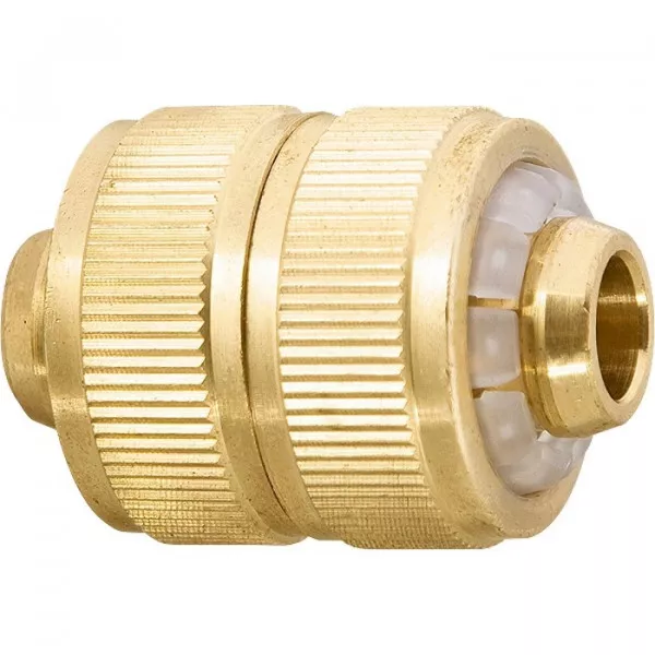 Mosadzná opravná spojka na hadicu 1/2