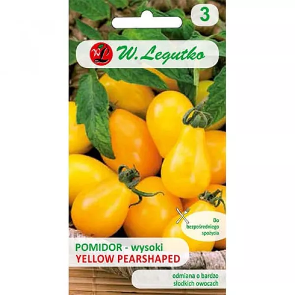 Paradajka Yellow Pearshaped Paradajka Yellow Pearshaped