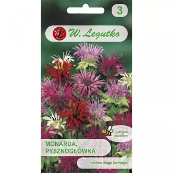 Monarda, farebná zmes