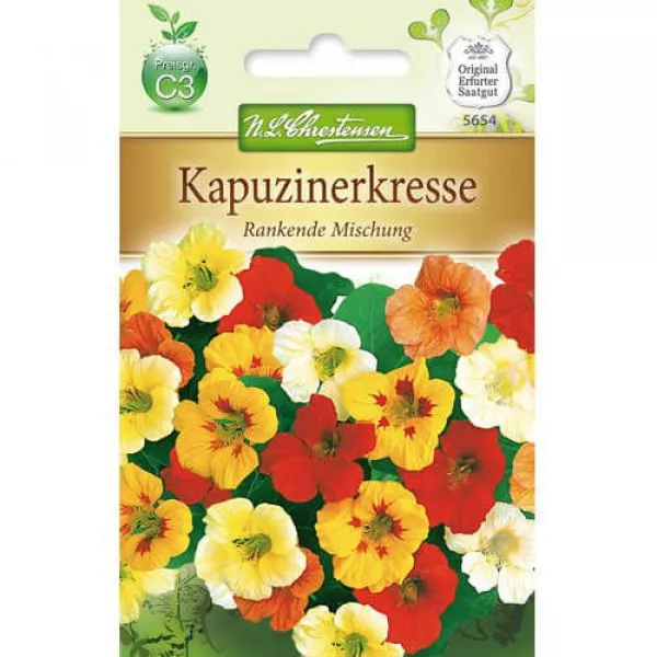 Kapucínka väčšia, farebná zmes