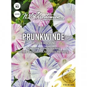 Povojník (Ipomea) Arlequin, pestrofarebná zmes
