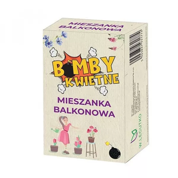 Kvetinové bomby na balkón, mix viacfarebný Kvetinové bomby na balkón, mix viacfarebný