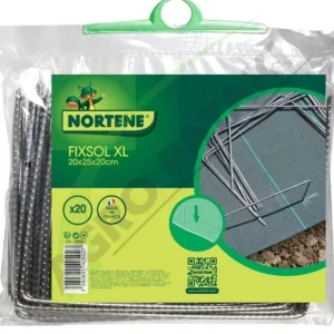 Fixsol XL kovové klipy na upevnenie fólií a sietí, 20 x 25 cm, sada 20 ks