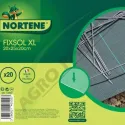 Fixsol XL kovové klipy na upevnenie fólií a sietí, 20 x 25 cm, sada 20 ks