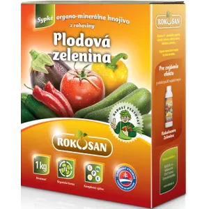 Organické tuhé hnojivo na zeleninu Rokosan