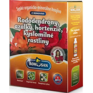 Organické tuhé hnojivo pre rododendrony a azalky Rokosan