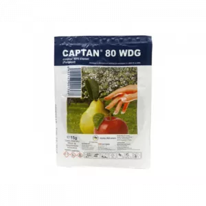 Fungicíd Captan 80 WDG 15 gr